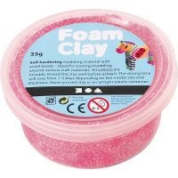 Foam Clay®, neon roze, 35 gr/ 1 Doosje