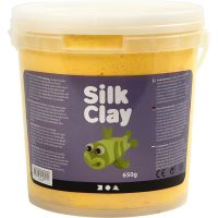 Silk Clay®, geel, 650 gr/ 1 emmer