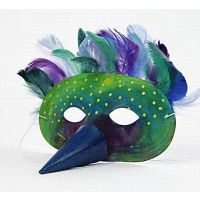 Masker voor de Koning van de vogels