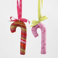 Candy Canes made from Felt