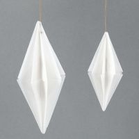 Diamant van papier van Vivi Gade Vellum Origami design papier