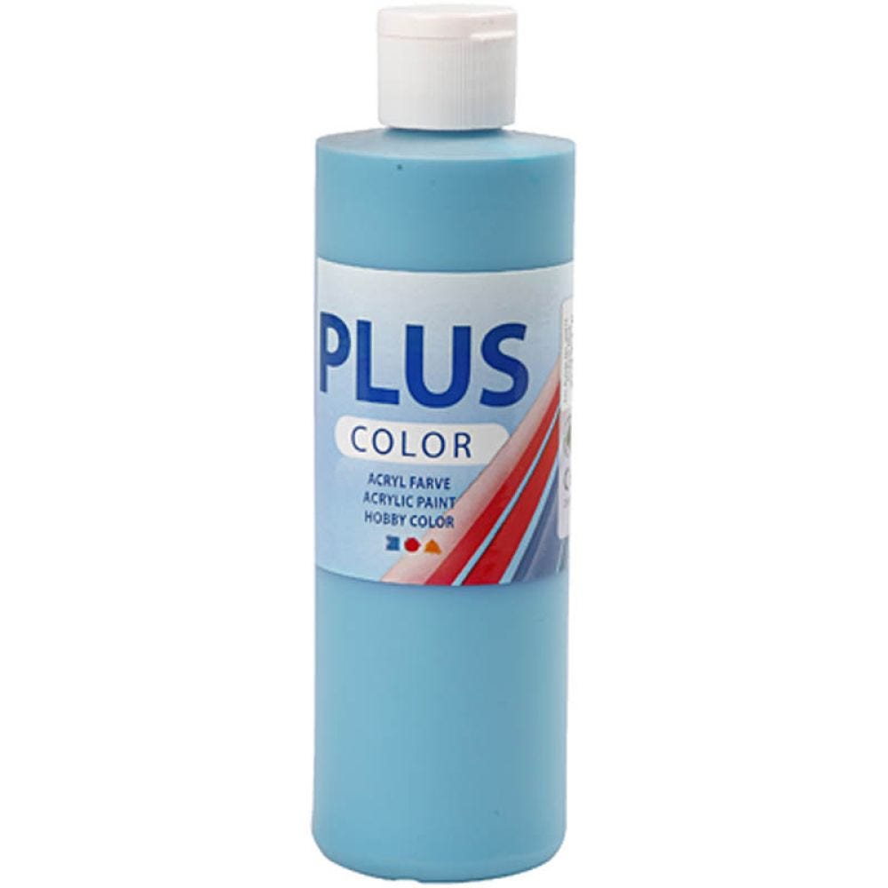Plus Color acrylverf, turquoise, 250 ml/ 1 fles