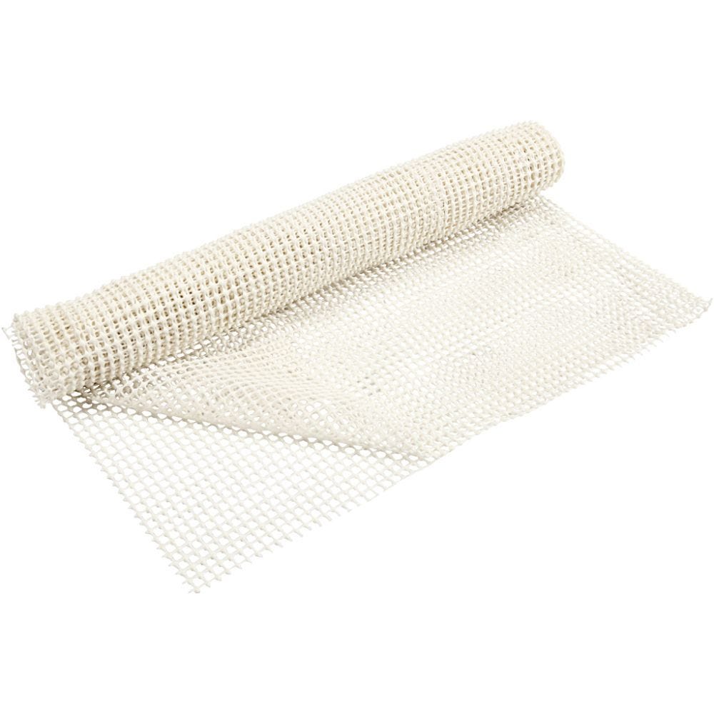 Anti-slip mat, B: 100 cm, wit, 150 cm/ 1 rol