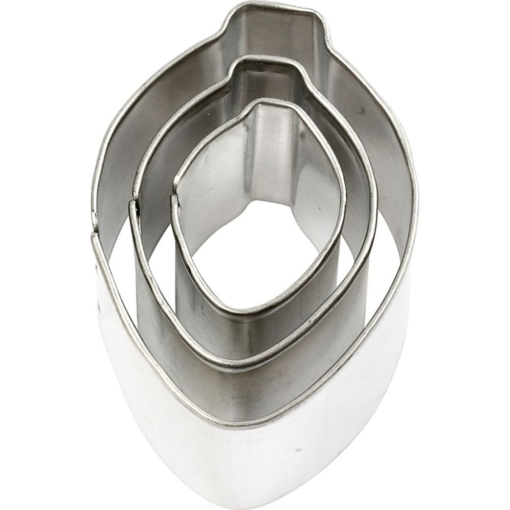 Uitstekers, ornament, afm 30x40 mm, 3 stuk/ 1 doos
