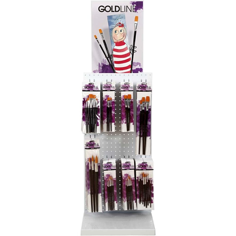 Gold Line penselen, 96 eenh./ 1 doos