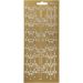 1 vel, kruis, vel 10x23 cm, goud