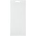 1 vel, randen, vel 10x23 cm, wit