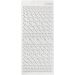 1 vel, harten, vel 10x23 cm, zilver