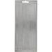 1 vel, randen, vel 10x23 cm, zilver