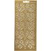 1 vel, harten, vel 10x23 cm, goud