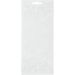 1 vel, bladeren, vel 10x23 cm, wit