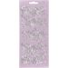 1 vel, rozen, vel 10x23 cm, zilver