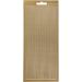 1 vel, randen, vel 10x23 cm, goud