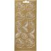 1 vel, rozen, vel 10x23 cm, goud