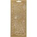 1 vel, unicorn, vel 10x23 cm, goud