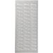 1 vel, menu, vel 10x23 cm, zilver