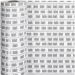 150 m/ 1 rol, badhuis, B: 57 cm, 80 gr, zwart, wit