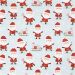 100 m/ 1 rol, Kerstman met slee, B: 50 cm, 80 gr, mint groen