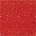 5 m/ 1 rol, Sterren en manen, B: 50 cm, 80 gr, donkerrood
