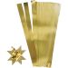 100 stroken/ 1 doos, L: 45 cm, B: 10 mm, d 4,5 cm, goud