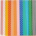 100 div vellen/ 1 doos, patroon, vel 32x48 cm, 80 gr, diverse kleuren