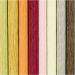 8 vel/ 1 doos, vel 25x60 cm, Crêpe-verhouding: 180%, 105 gr, pastelkleuren