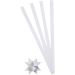 100 stroken/ 1 doos, L: 45 cm, B: 10 mm, d 4,5 cm, wit