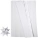 500 stroken/ 1 doos, L: 45 cm, B: 10 mm, d 4,5 cm, wit