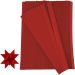 500 stroken/ 1 doos, L: 45 cm, d 4,5 cm, B: 10 mm, rood