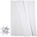 500 stroken/ 1 doos, L: 45 cm, B: 15 mm, d 6,5 cm, wit
