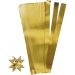 100 stroken/ 1 doos, L: 45 cm, B: 15 mm, d 6,5 cm, goud