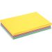 300 div vellen/ 1 doos, A4, vel 210x297 mm, 180 gr, diverse kleuren