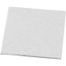 1 stuk, afm 10x10 cm, dikte 3 mm, 280 gr, wit