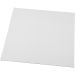 1 stuk, afm 30x30 cm, dikte 3 mm, 280 gr, wit