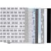 24 vel/ 1 doos, afm 21x30 cm, 120+128 gr, zwart, blauw, grijs, wit
