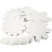 5x20 stuk/ 1 doos, d 20 cm, 400 gr, wit