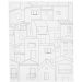 1 stuk, Stad, D: 1,6 cm, afm 24x30 cm, 360 gr