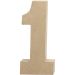 1 stuk, 1, H: 20,5 cm, B: 9,5 cm, dikte 2,5 cm