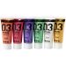6x20 ml/ 1 doos, metallic, extra kleuren