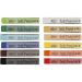 12 stuk/ 1 doos, L: 6,5 cm, dikte 10 mm, diverse kleuren
