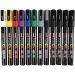12 stuk/ 1 doos, afm PC-3M, lijndikte 0,9-1,3 mm, diverse kleuren