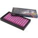 12 stuk/ 1 doos, L: 7 cm, d 11 mm, dikte 11 mm, purper