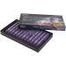 12 stuk/ 1 doos, L: 7 cm, d 11 mm, dikte 11 mm, violet