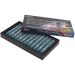12 stuk/ 1 doos, L: 7 cm, d 11 mm, dikte 11 mm, malachite green (180)