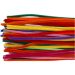 50 div/ 1 doos, L: 30 cm, dikte 6 mm, diverse kleuren