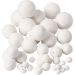 42 stuk/ 1 doos, d 12+15+20+30+40+50 mm, wit