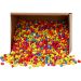 8 kg/ 1 doos, afm 8-10 mm, dikte 5 mm, sterke kleuren