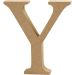 1 stuk, Y, H: 8 cm, dikte 1,5 cm