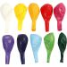 10 stuk/ 1 doos, rond, d 23 cm, diverse kleuren