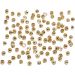 100 stuk/ 1 doos, d 2 mm, goud